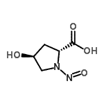 CAS#: 61688-67-3， (4S)-4-Hydroxy-1-Nitroso-D-Proline