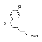 CAS#: 61719-33-3， 7-(4-Chlorophenyl)-7-Oxoheptanenitrile