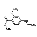CAS#: 617245-94-0， Methyl 4-(ethylamino)-2-methoxybenzoate