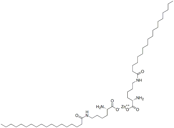 CAS#: 61745-58-2， Zinc(2+) N6-(1-Oxooctadecyl)-L-Lysinate