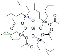 CAS#: 61746-04-1， Tetrakis(Acetoxydibutylstannyloxy)Silane