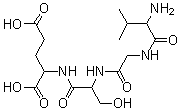 CAS#: 61756-22-7， L-Valylglycyl-L-Seryl-L-Glutamic Acid