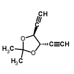 CAS#: 617704-38-8， (4S,5S)-4,5-Diethynyl-2,2-dimethyl-1,3-dioxolane