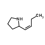 CAS#: 617713-95-8， 2-[(1Z)-1-Buten-1-yl]pyrrolidine