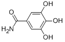 structure of CAS# 618-73-5, 3,4,5-Trihydroxybenzamide;Nsc 1124;Sbb009980