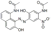 CAS#: 61827-66-5， N-[4-[[8-(Acetylamino)-2-Hydroxy-1-Naphthyl]Azo]-5-Hydroxy-2-Nitrophenyl]Acetamide