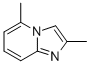 structure of CAS# 6188-30-3, 2,5-Dimethylimidazo(1,2-a)Pyridine;2,5-Dimethylimidazo(1,2-A)Pyridine