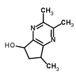 CAS#: 61928-98-1， 2,3,7-Trimethyl-6,7-Dihydro-5H-Cyclopenta[b]Pyrazin-5-Ol