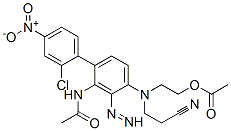 CAS#: 61931-39-3， 2-[[3-Acetamido-4-(2-Chloro-4-Nitro-Phenyl)Diazenyl-Phenyl]-(2-Cyanoethyl)Amino]Ethyl Acetate