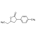 CAS#: 619323-69-2， 5-Ethyl-3-(4-methylphenyl)dihydro-2(3H)-furanone