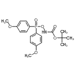 CAS#: 619333-95-8， 2-Methyl-2-propanyl {[bis(4-methoxyphenyl)phosphoryl]oxy}carbamate