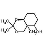 CAS#: 619335-69-2， (4aR,5S,8aS)-2,2,4a-Trimethylhexahydro-4H-1,3-benzodioxin-5-ol