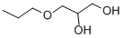 structure of CAS# 61940-71-4, 3-Propoxypropane-1,2-Diol;Nsc167418;1,2-Propanediol, 3-Propoxy-;1-O-Propylglycerol