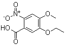 CAS 登录号：61948-83-2， 5-乙氧基-4-甲氧基-2-硝基-苯甲酸