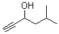 structure of CAS# 61996-79-0, 5-Methyl-1-Hexyn-3-Ol;5-Methyl-1-Hexyn-3-Ol;666971_Aldrich