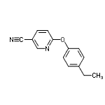 CAS#: 620608-67-5， 6-(4-Ethylphenoxy)nicotinonitrile