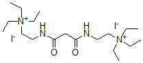 CAS 登录号:62073-24-9, 丙二酰二(亚氨基乙亚基)二(三乙基铵碘化物)