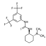 structure of CAS# 620960-26-1, 1-[3,5-Bis(trifluoromethyl)phenyl]-3-[(1R,2R)-2-(dimethylamino)cyclohexyl]thiourea;1-[3,5-bi<wbr>s(trifluo<wbr>romethyl)<wbr>phenyl]-3<wbr>-[(1R,2R)<wbr>-(+)-2-(d<wbr>imethylam<wbr>ino) cycl<wbr>ohexyl]th<wbr>iourea;1-{3,5-Bi<wbr>s(trifluo<wbr>romethyl)<wbr>phenyl}-3<wbr>-{(1R,2R)<wbr>-2-(dimet<wbr>hylamino)<wbr>cyclohexy<wbr>l}thiourea;Thiourea,<wbr> N-[3,5-b<wbr>is(triflu<wbr>oromethyl<wbr>)phenyl]-<wbr>N'-[(1R,2<wbr>R)-2-(dim<wbr>ethylamin<wbr>o)cyclohe<wbr> xyl]-