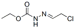 structure of CAS# 62105-88-8, Ethyl (2-Chloroethylidene)Carbazate;N-(2-Chloroethylideneamino)Carbamic Acid Ethyl Ester;Ethyl (2-Chloroethylidene)Carbazate