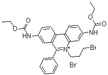 CAS#: 62113-49-9， 5-(3-Bromopropyl)-3,8-Bis((Ethoxycarbonyl)Amino)-6-Phenylphenanthridinium Bromide