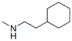 structure of CAS# 62141-38-2, N-Methylcyclohexaneethaneamine;2-Cyclohexyl-N-Methyl-Ethanamine;2-Cyclohexylethyl-Methyl-Amine;2-Cyclohexyl-N-Methylethylamine