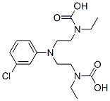 CAS#: 62143-15-1， Bis(Ethylcarbamic Acid)[(3-Chlorophenyl)Imino]Bis(2,1-Ethanediyl) Ester