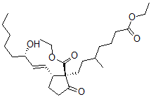 CAS#: 62151-21-7, (13E,15S)-1-Ethoxy-15-hydroxy-5-methyl-1,9-dioxoprost-13-ene-8-carboxylic acid ethyl ester
