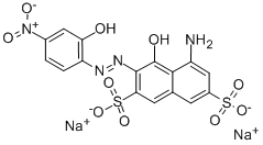 CAS#: 6222-46-4， 5-Amino-4-Hydroxy-3-[2-(2-Hydroxy-4-Nitrophenyl)Diazenyl]-2,7-Naphthalenedisulfonic Acid Sodium Salt(1:2)