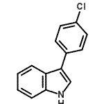 CAS#: 62236-80-0， 3-(4-Chlorophenyl)-1H-Indole