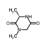 CAS#: 62246-37-1， (3S)-1,3-Dimethyl-2,5-Piperazinedione