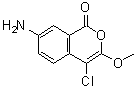 CAS#: 62252-26-0， 7-Amino-4-Chloro-3-Methoxy-1H-Isochromen-1-One