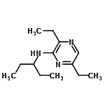 CAS#: 622834-90-6， 3,6-Diethyl-N-(3-pentanyl)-2-pyrazinamine
