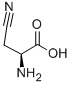 结构式 CAS# 6232-19-5, beta-氰基-L-丙氨酸