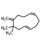 CAS#: 62338-54-9， (1Z,5E)-8,8-Dimethyl-9-Methylene-1,5-Cycloundecadiene