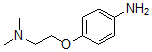 structure of CAS# 62345-76-0, 4-[2-(Dimethylamino)Ethoxy]-Benzenamine;4-[2-(Dimethylamino)Ethoxy]Aniline 97%;4-[2-(DIMETHYLAMINO)ETHOXY]ANILINE 97;4-[(2-Dimethoxyamino)Ethoxy]Aniline