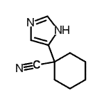 CAS#: 623570-12-7， 1-(1H-Imidazol-4-yl)cyclohexanecarbonitrile
