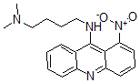 CAS#: 6237-29-2, 1-Nitro-9-(4-dimethylaminobutylamino)acridine
