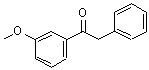 structure of CAS# 62381-24-2, 1-(3-Methoxyphenyl)-2-Phenylethanone;3'-Methoxy-2-phenylacetophenone;MFCD02260672