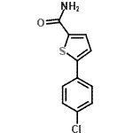 CAS#: 62404-24-4， 5-(4-Chlorophenyl)-2-Thiophenecarboxamide