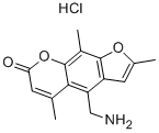 CAS#: 62442-61-9， 4'-Aminomethyltrioxsalen Hydrochloride