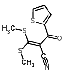 CAS#: 62455-60-1， 3,3-Bis(Methylsulfanyl)-2-(2-Thienylcarbonyl)Acrylonitrile
