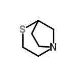 CAS#: 624721-87-5， 4-Thia-1-azabicyclo[3.2.1]octane
