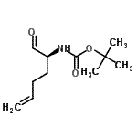CAS#: 624743-18-6， 2-Methyl-2-propanyl [(2S)-1-oxo-5-hexen-2-yl]carbamate