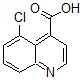 CAS#: 62482-32-0， 5-Chloro-4-Quinolinecarboxylic Acid