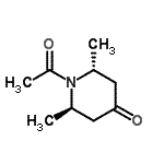 CAS#: 625086-90-0， (2R,6R)-1-Acetyl-2,6-dimethyl-4-piperidinone