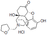 CAS 登录号：62509-10-8， (-)-N-((R)-四氢糠基)去甲氧基吗啡酮盐酸盐