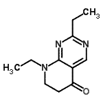 CAS#: 625107-67-7， 2,8-Diethyl-7,8-dihydropyrido[2,3-d]pyrimidin-5(6H)-one