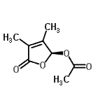 CAS#: 625111-90-2， (2S)-3,4-Dimethyl-5-oxo-2,5-dihydro-2-furanyl acetate