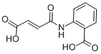 structure of CAS# 62530-49-8, 2-(3-Carboxyprop-2-Enoylamino)Benzoic Acid;2-[[(Z)-4-Hydroxy-4-Oxo-But-2-Enoyl]Amino]Benzoic Acid;2-[[(Z)-4-Hydroxy-1,4-Dioxobut-2-Enyl]Amino]Benzoic Acid;2-[[(Z)-4-Hydroxy-4-Keto-But-2-Enoyl]Amino]Benzoic Acid
