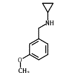 CAS#: 625437-31-2， N-(3-Methoxybenzyl)cyclopropanamine